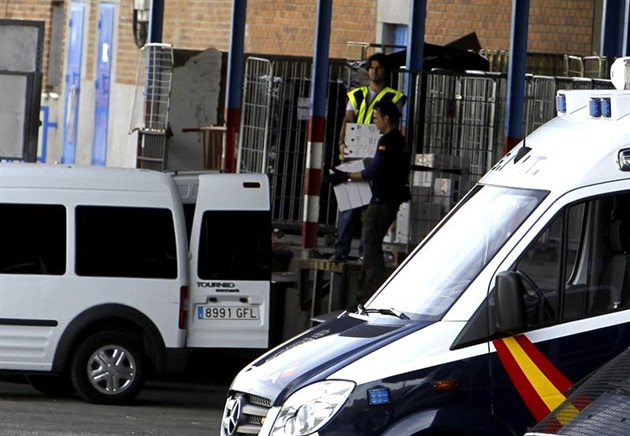 Los agentes policiales han llevado a cabo hasta ahora 120 registros, la mitad de ellos en Madrid