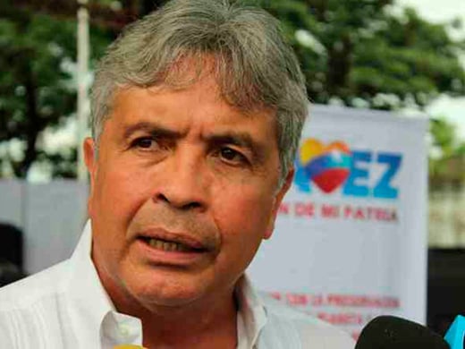 El gobernador Wilmar Castro Soteldo