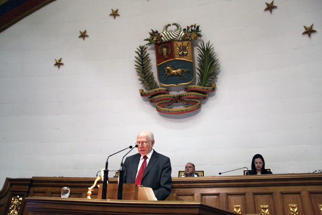 Ministro Giordani presenta en la AN el presupuesto 2013