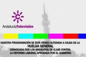 La televisión pública de España se suma a la huelga
