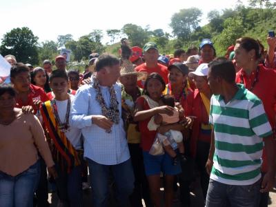 Arias Cárdenas efectuó una asamblea con sectores indígenas en el municipio Machiques del Zulia