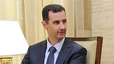 El presidente sirio Bashar Al Assad entrevistado por RT
