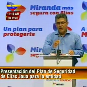Elías Jaua presentó plan de seguridad para Miranda