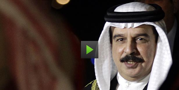 El rey de Bahrein, Hamad bin Isa Al Khalifa