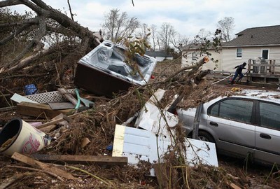 El distrito quedó muy afectado por el paso de la tormenta Sandy en Nueva Yok