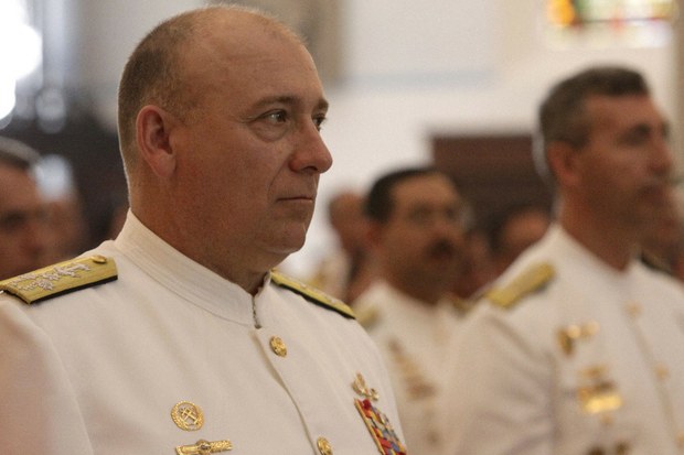 Ministro de la Defensa, Almirante Diego Molero