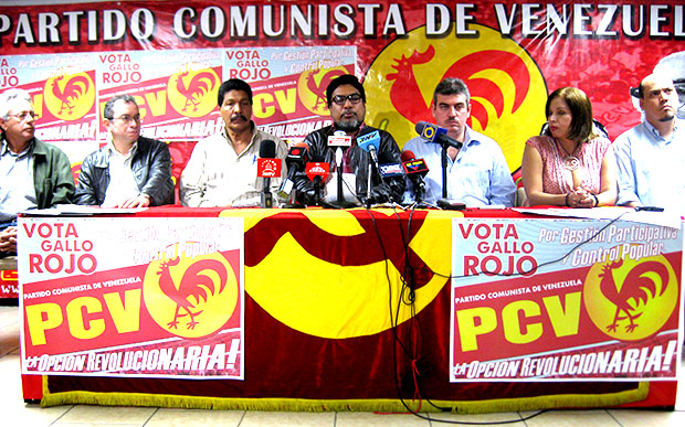 BURÓ POLÍTICO DEL COMITÉ CENTRAL DEL PARTIDO COMUNISTA DE VENEZUELA (PCV)
