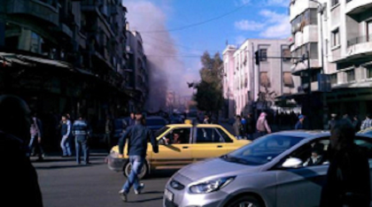 Explosiones en Damasco