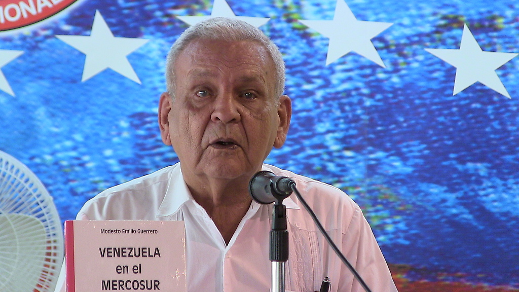 Manuel Vadell editor del libro Venezuela en el mercosur