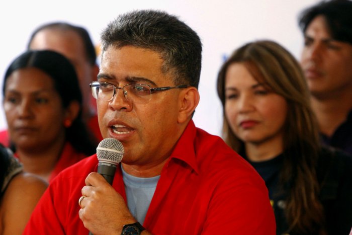 Elías Jaua, candidato del PSUV por el estado Miranda