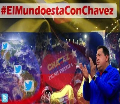 Todo el planeta trina por el Comandante Chávez.