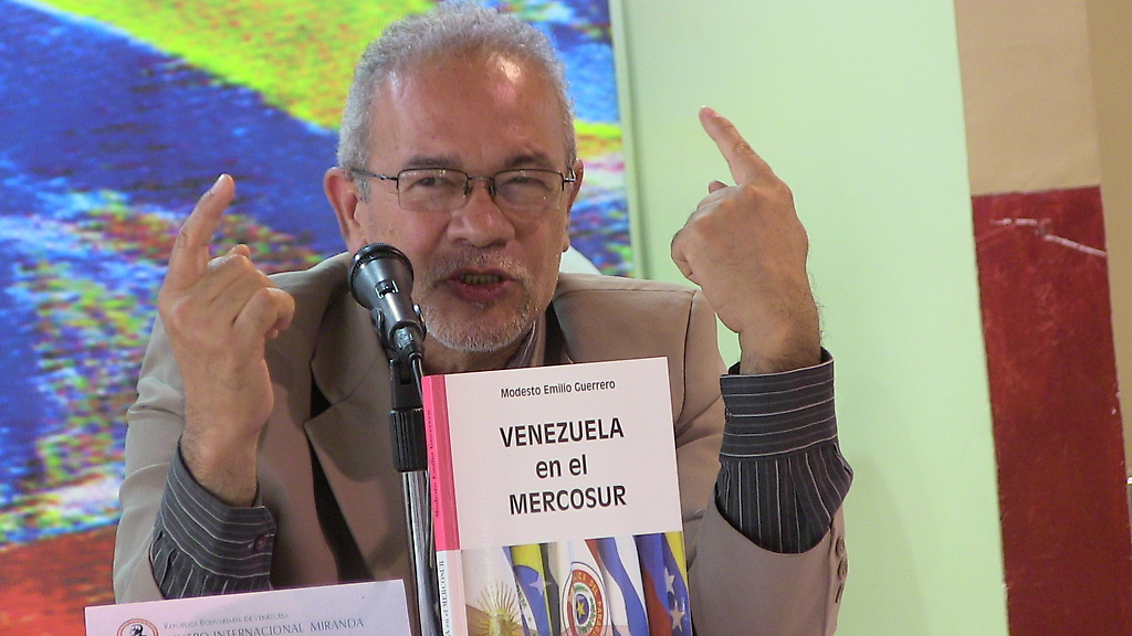 Modesto Emilio Guerrero autor de Venezuela en el mercosur
