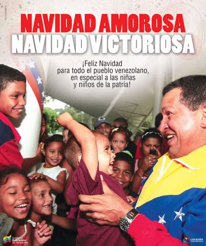 El saludo navideño de Chávez fue para todo el pueblo, pero muy especialmente para los niños y niñas herederos de la Patria Nueva
