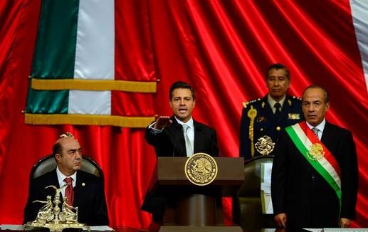 Juramento de Peña Nieto