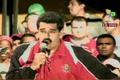 El vicepresidente Maduro en Maracay