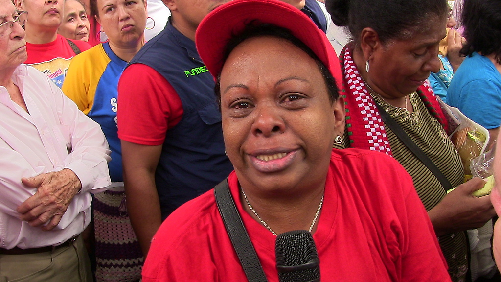 Las mujeres venezolanas apoyan al Presidente