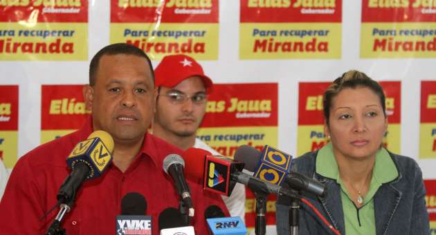  Rodolfo Sanz informó que el cierre de campaña de Jaua será a las 11 de la mañana
