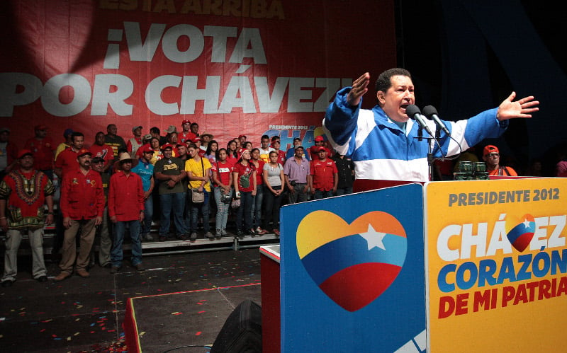 Candidato de la Patria Hugo Chávez en Apure