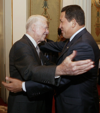 Carter y Chávez se han reunido en otras oportunidades.