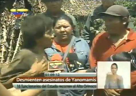 La ministra de Pueblos indígenas Nicia Maldonado estuvo encabezando la comisión.