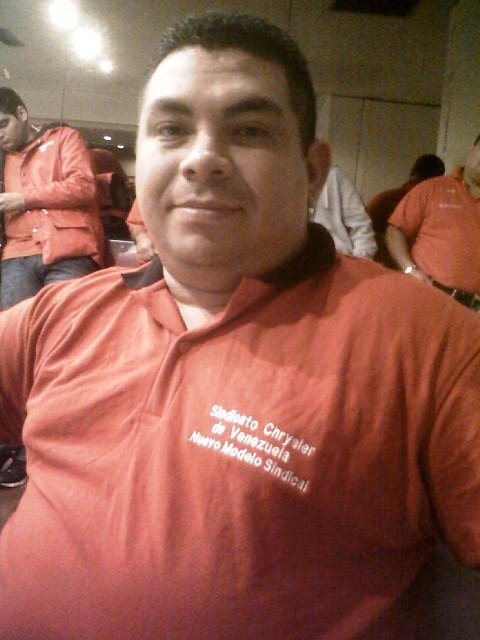Cristian Pereira, Secretario General del Sindicato de Trabajadores de la Chrysler y dirigente de Marea Socialista