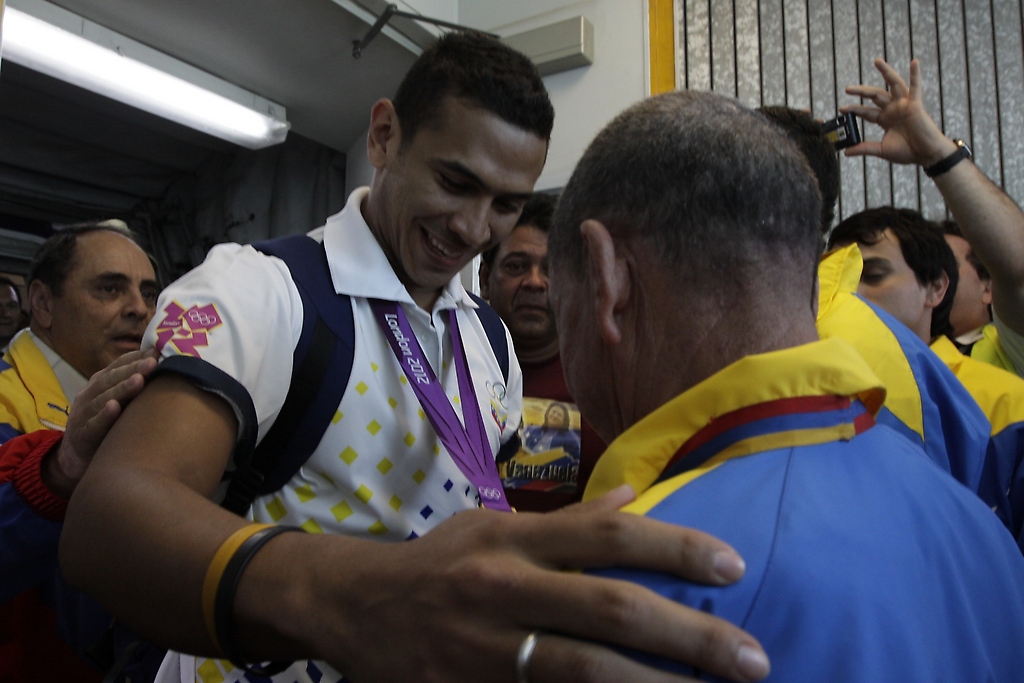 Encuentro, las dos glorias del deporte olímpico venezolano, Limardo y Morochito