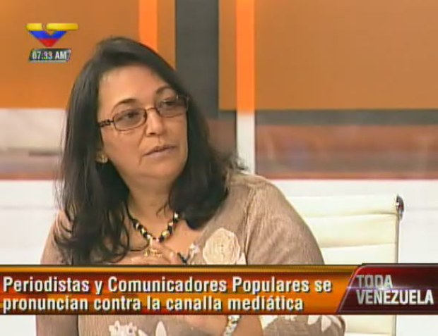 Ana María Hernández, vocera del Movimiento Periodismo Necesario
