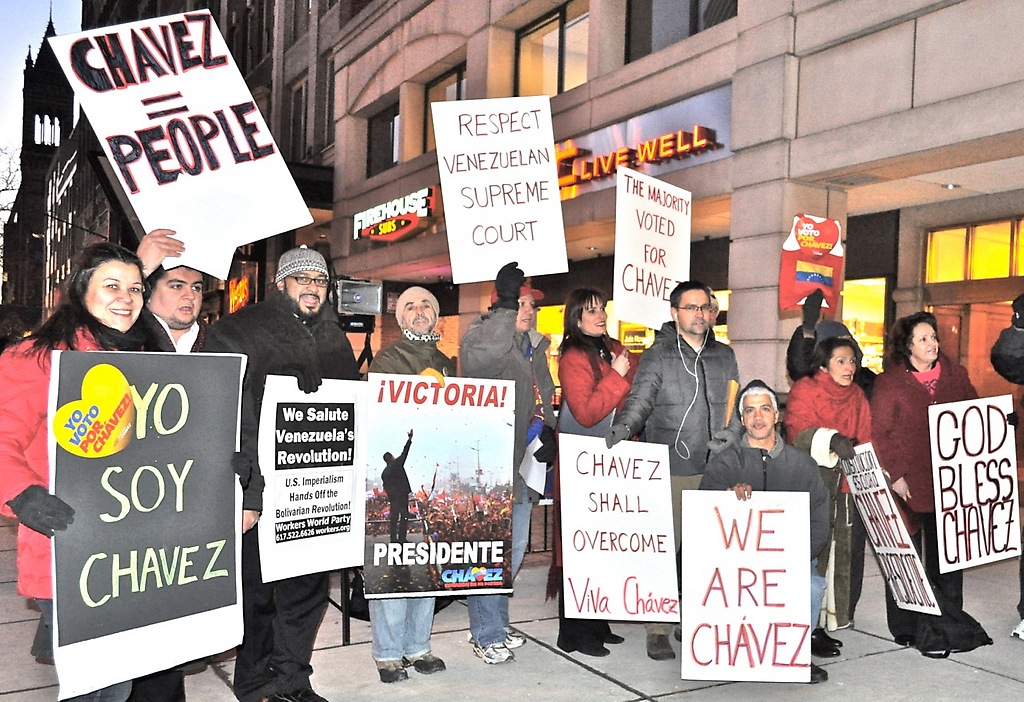 El "We are Chávez" presente en Boston