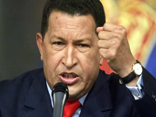El presidente de la República Bolivariana de Venezuela, Hugo Chávez