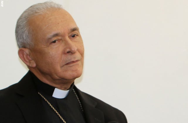 El presidente de la Conferencia Episcopal Venezolana (CEV), monseñor Diego Padrón