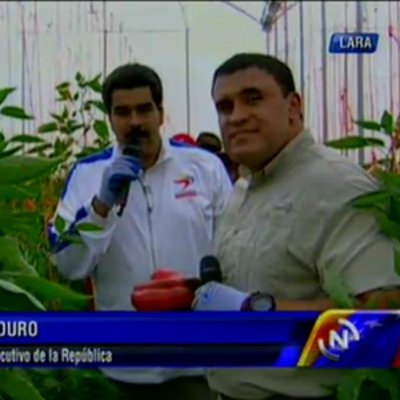 Vicepresidente Maduro junto al Ministro Loyo en una visita de inspección en Lara