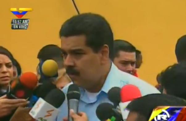 Vicepresidente Nicolás Maduro