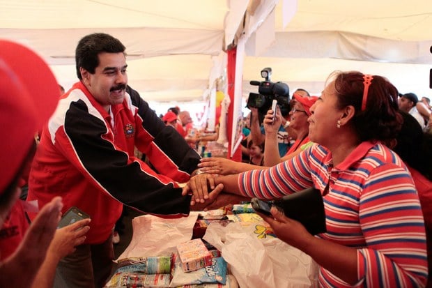 El Vicepresidente Nicolás Maduro