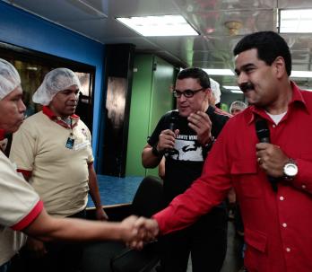 Vicepresidente Maduro en la EPS Fama de América La Yaguara