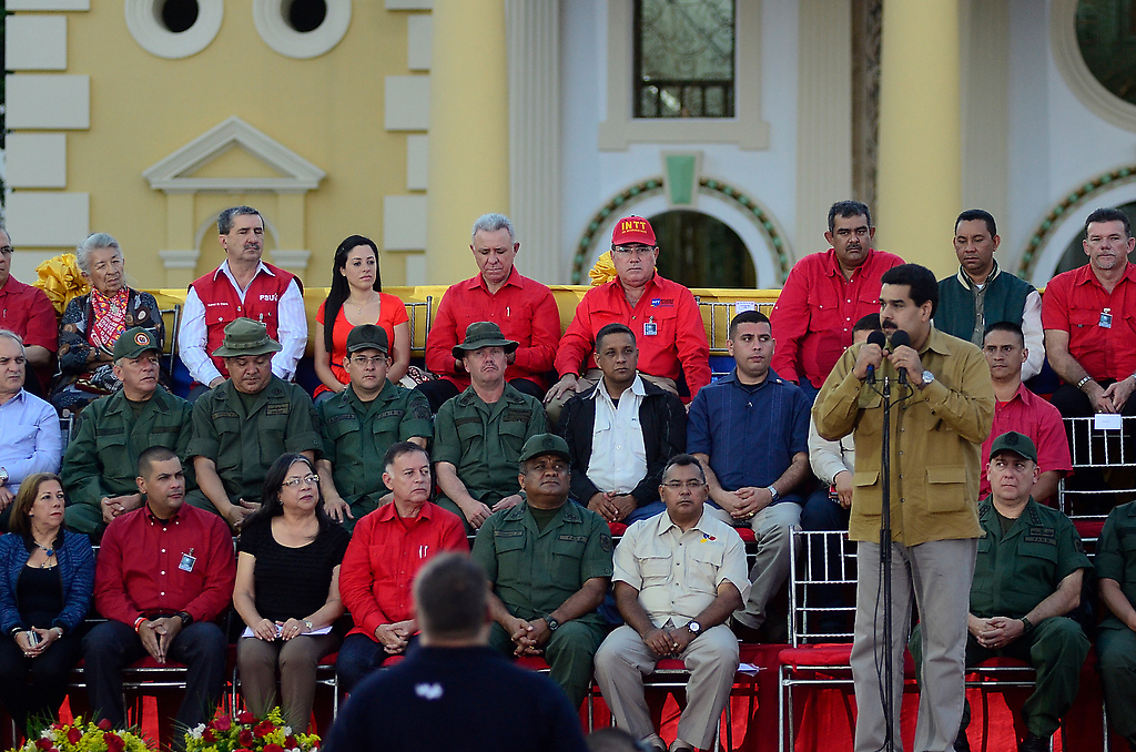 Vicepresidente Maduro en el acto de activación de la Guardia del Pueblo en el estado Zulia