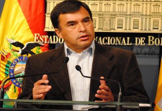 Juan Ramón Quintana, ministro boliviano para la Presidencia