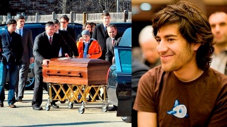 El padre del activista Aaron Swartz dijo durante el funeral que la muerte de su hijo fue intencionada y un acto del Gobierno de EEUU