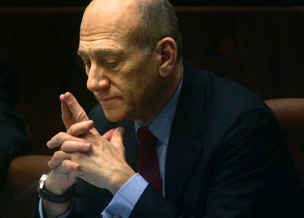 Ex Primer Ministro Ehud Olmert de Israel