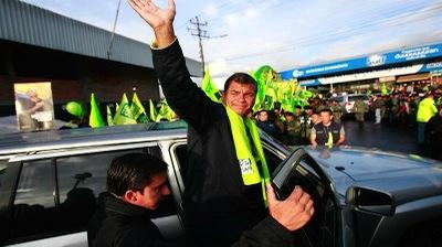 Correa busca también mayoría en el parlamento ecuatoriano