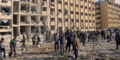 Ataque terrorista contra universidad de Alepo