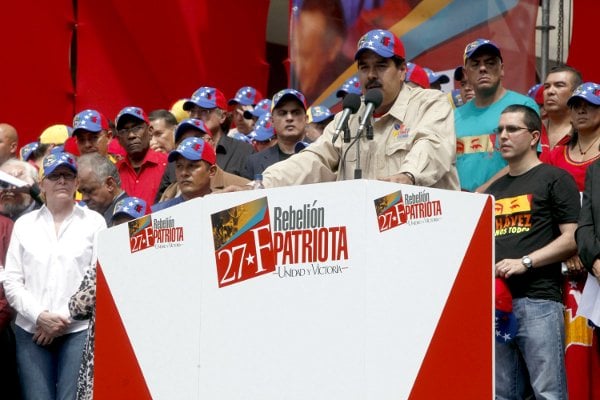 Vicepresidente Maduro en Plaza Caracas el 27 de febrero de 2013