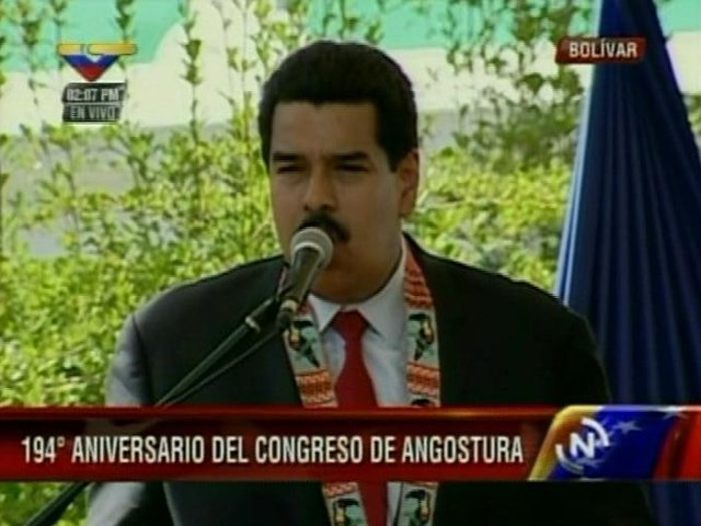 Vicepresidente Maduro
