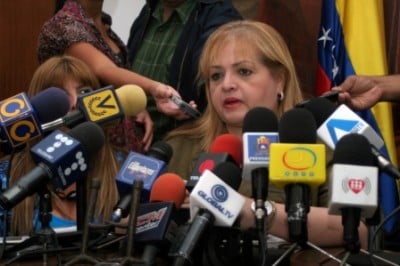 La expresidenta del Consejo Legislativo del estado Zulia y miembro de Un Nuevo Tiempo (UNT) Marianela Fernández
