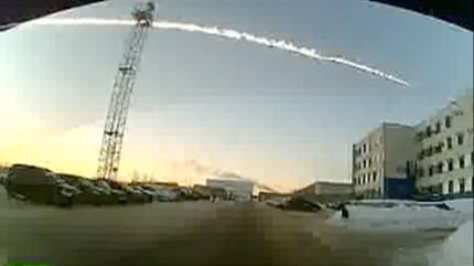 Meteorito cae en Rusia