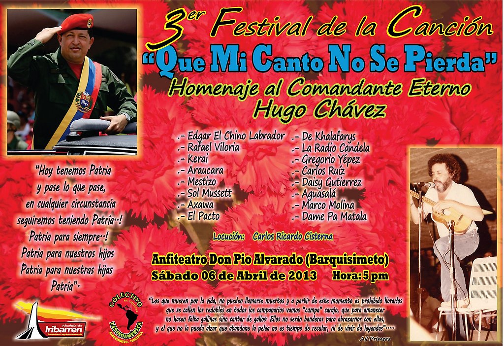III Festival "Qué mi Canto no se Pierda"
