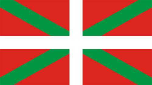 Bandera de Euzkadi (País Vasco)