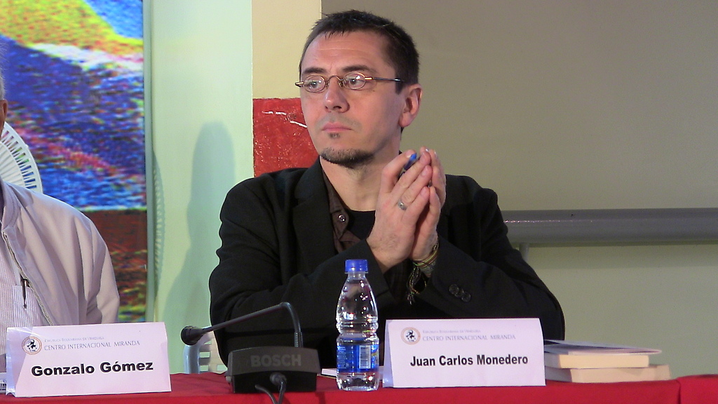Juan Carlos Monedero, colaborador internacional del CIM,  en el foro El Legado de Chávez