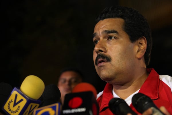 Vicepresidente Maduro