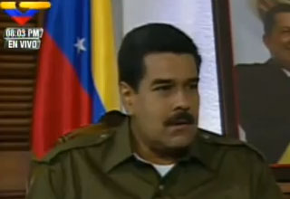 Nicolás Maduro en entrevista a Venevisión