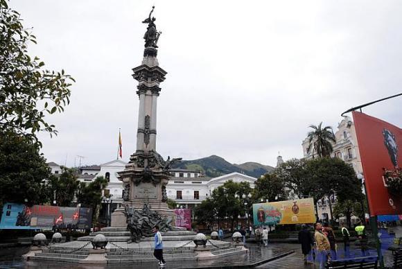 Plaza de la Independencia en Quito